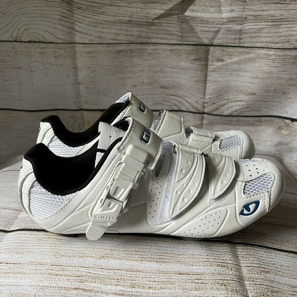 Giro Espada EC70 Women Road Bike Shoes EU 40 US 8.5 White Blue - Picture 1 of 8